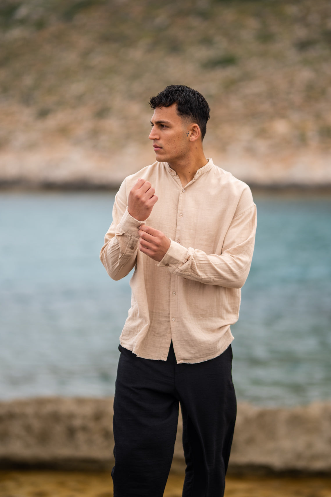 Cartel Beige Oversized - Shirt