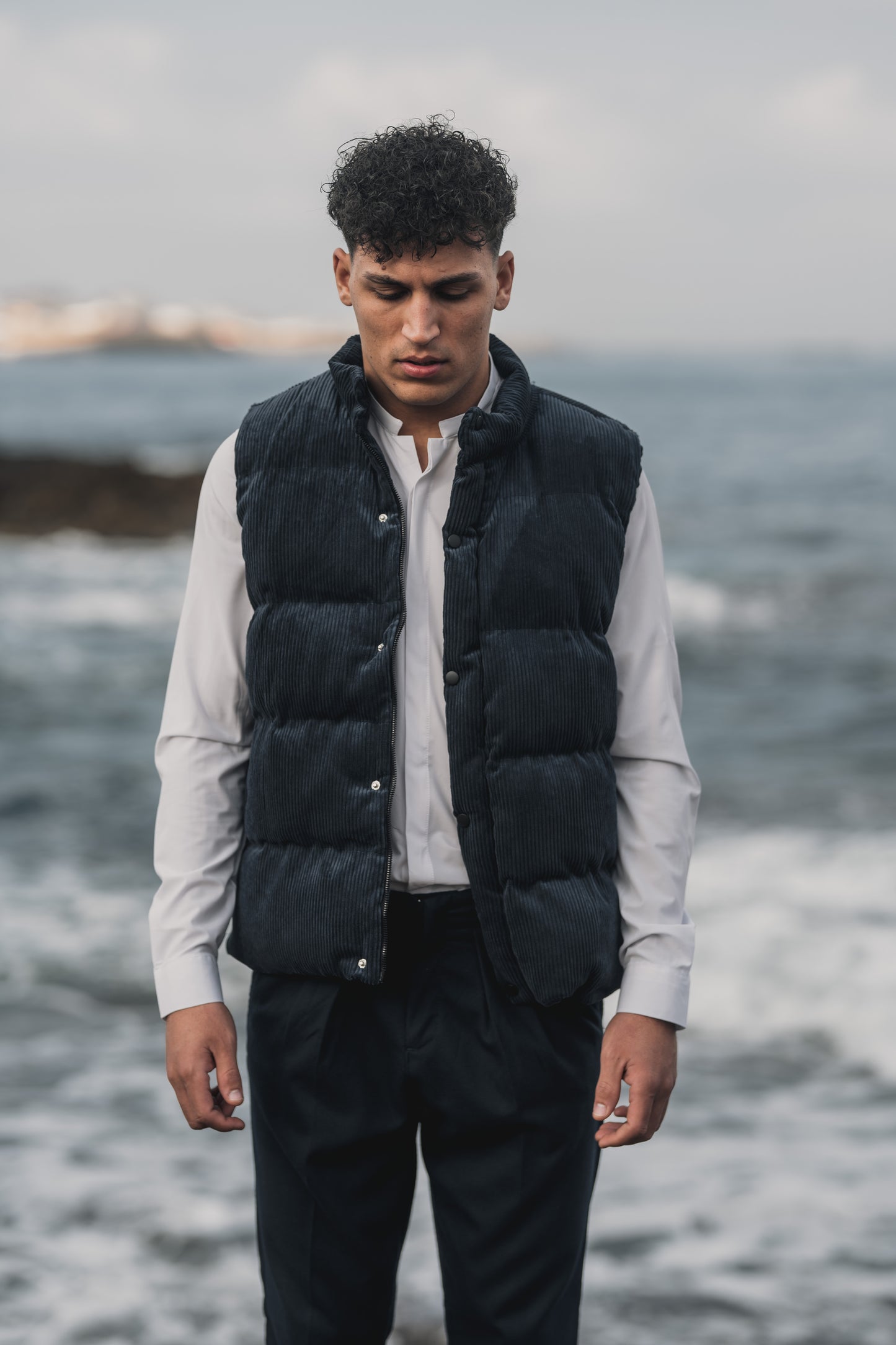 Cartel Dark Blue Cottle - Jacket