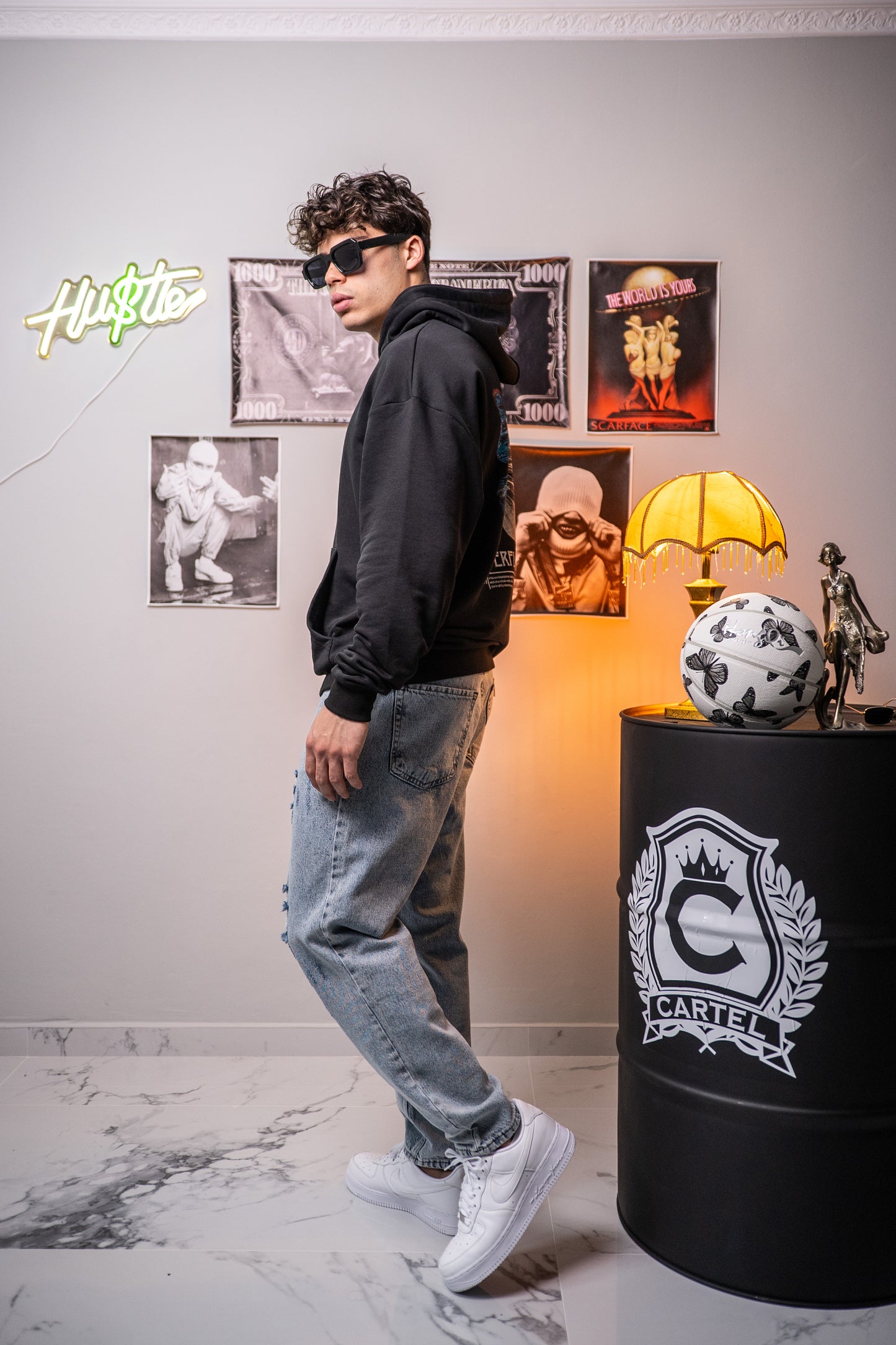 Butterfly Black - Hoodie