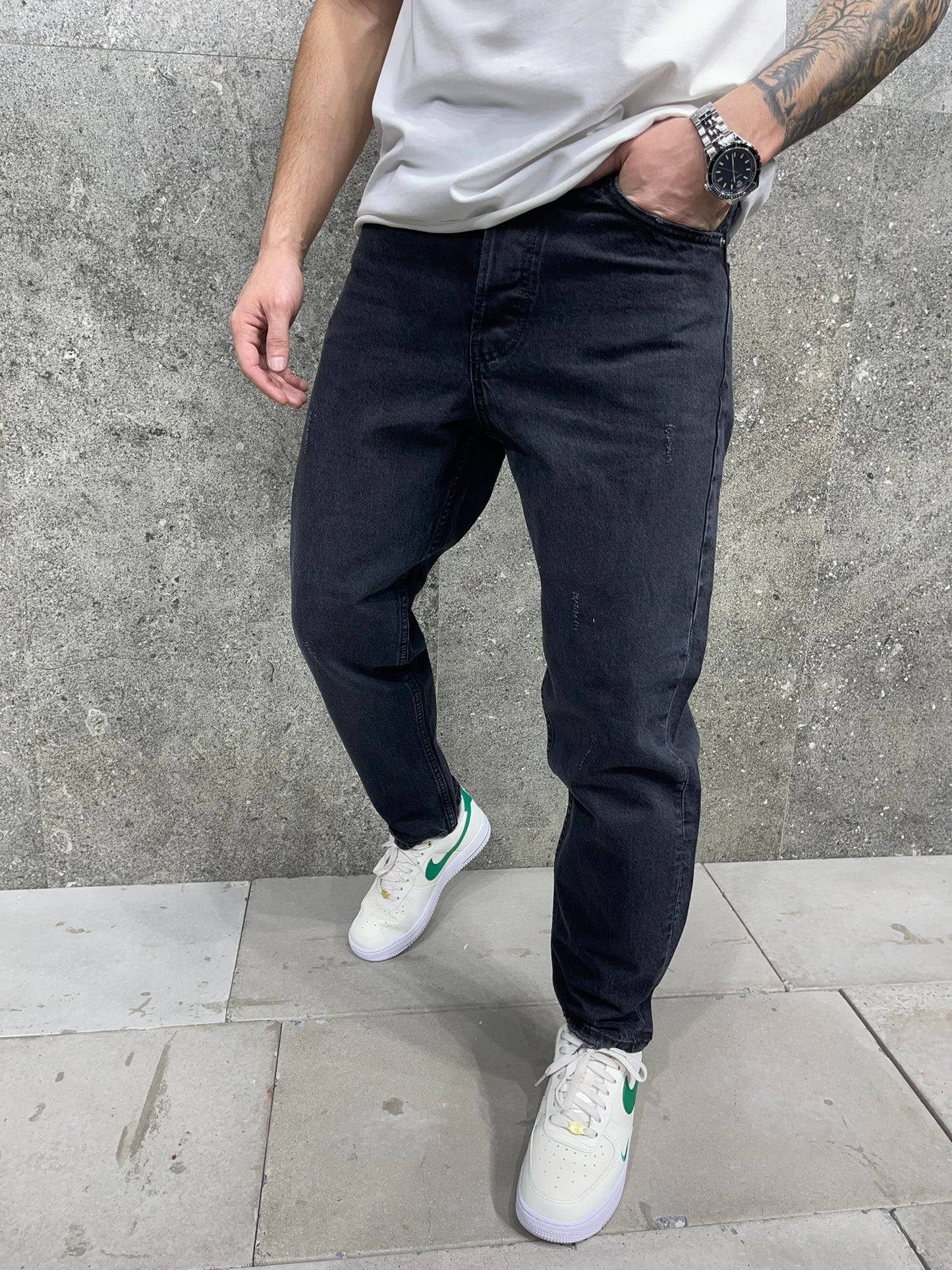 Cartel Black Loose Fit - Jeans