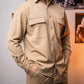 Cartel Beige Double Pocket - Shirt