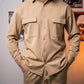 Cartel Beige Double Pocket - Shirt