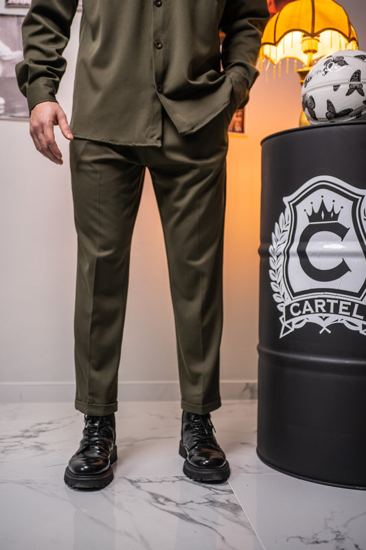 Cartel Khaki - Casual Trousers