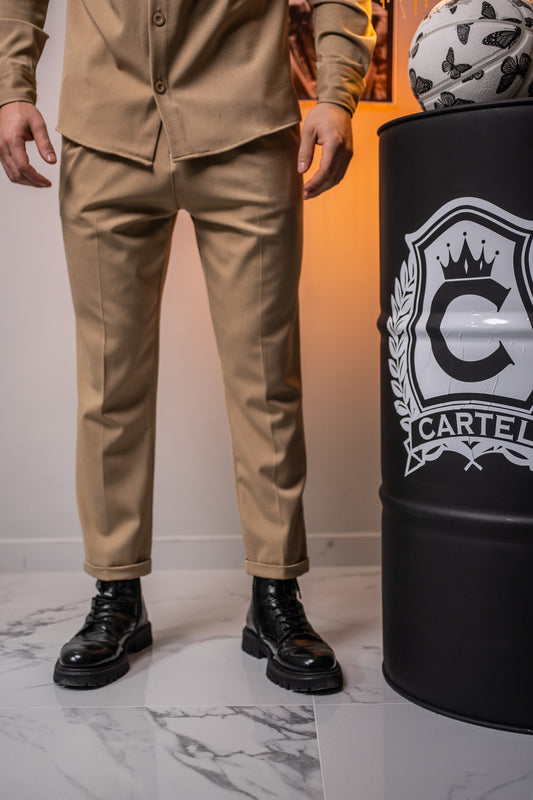 Cartel Beige - Casual Trousers
