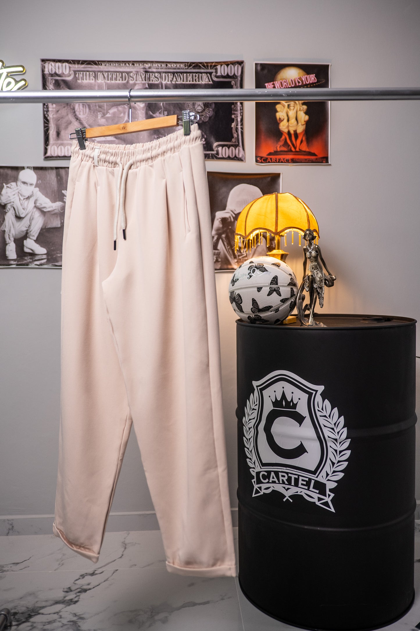 Cartel Beige - Baggy Trousers